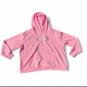 Nike Pink Hoodie with Oval Logo - 2X